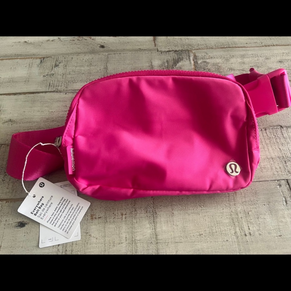 lululemon athletica Pink Belt Bag